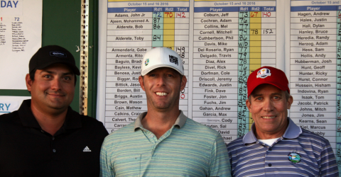 Champion Mark Warman (Middle) (San Clemente GC photo)