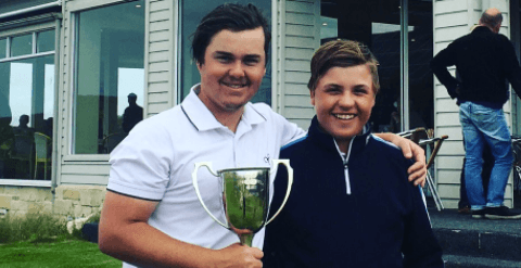 Frazer Droop after Dunes Medal victory <br>(Twitter Photo)