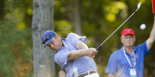 Doug Stiles at the 2015 U.S. Senior Amateur <br>(USGA Photo)