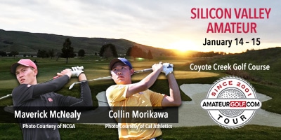 McNealy, Morikawa Headline AmateurGolf.com Silicon Valley Amateur