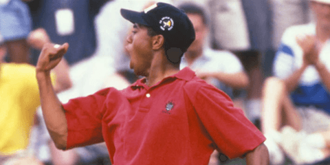 Tiger Woods won three straight U.S. Amateur's from 1994-1996 <br>(USGA Photo)
