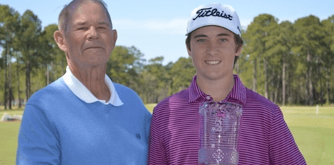 Winner Daniel Azallion <br>(CGA Photo)