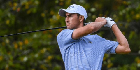 Chris Petefish won the Azalea Invitational on Sunday <br>(Georgia Tech Athletics Photo)