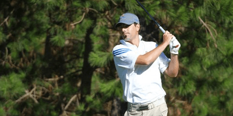 First round leader Nick Moore <br>(NCGA Photo)