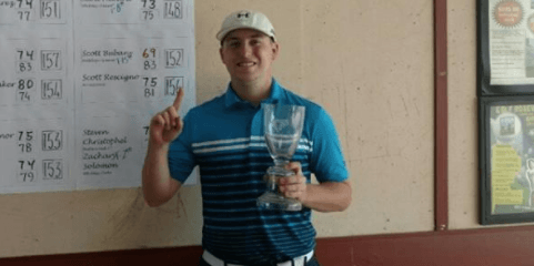 Winner Sam Harned <br>(Woodcreek Golf Club Photo)