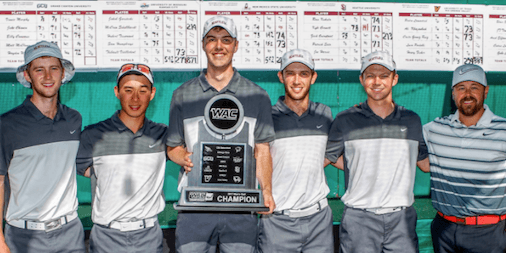 WAC champion Seattle Redhawks <br>(Seattle Athletics Photo)