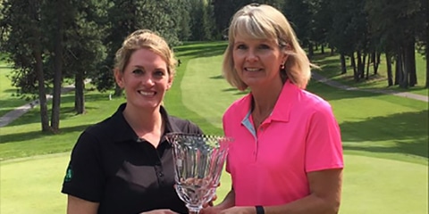 Kim Titus and Kelly Gardner<br>(WSGA photo)