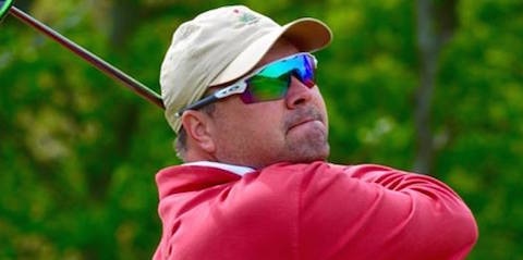 Peter Barron was hands down the best player all week at the NJ Mid-Amateur <br>(NJGSA Photo)