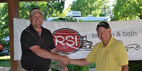 Scott Kirchoff (L), the 2017 Normandie Amateur champion<br>(Metropolitan Golf Association photo)