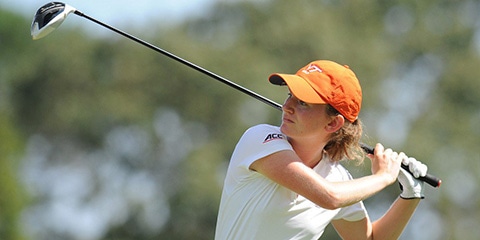 Elizabeth Bose won her first major amateur championship<br>(Virginia Tech photo)