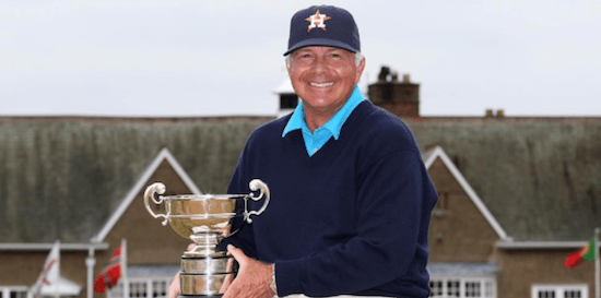 Brady Exber was inducted into the National Senior Amateur Hall of Fame recently