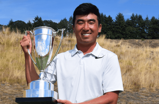 2017 Pacific Coast Amateur champion Doug Ghim