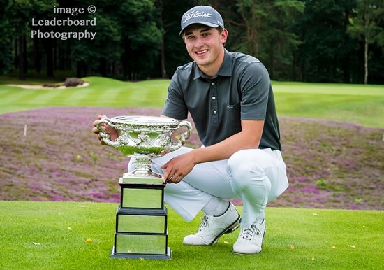 2017 English Amateur Champion Todd Clements<br>(courtesy Leaderboard Photography)