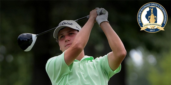 Illinois Open: Amateur Patrick Flavin Dominating the Pros