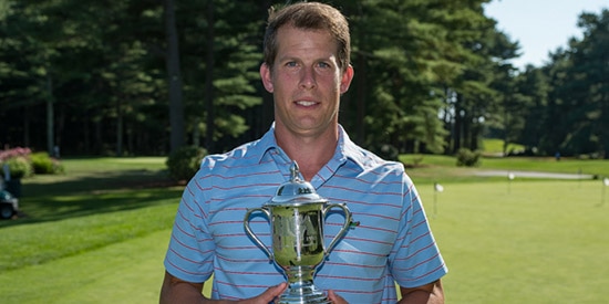 Ben Spitz, the 2017 Massachusetts Public Links champion<br>(MGA photo)