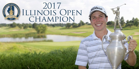 Flavin First to Win Illinois Open and Amateur in Same Year