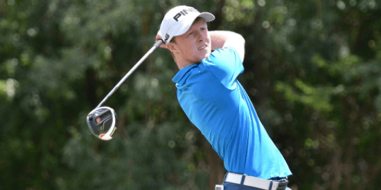 First round leader Darren Howie <br>(Twitter Photo)