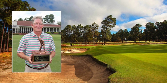 Todd Hendley, the 2017 North & South Senior Champion <br>(Pinehurst photo)