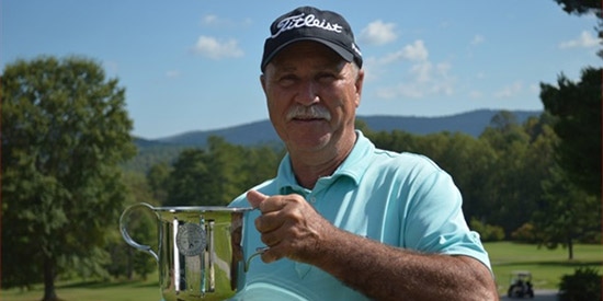 Arlis Pike, the 2017 North Carolina Super Senior champion<br>(CGA photo)