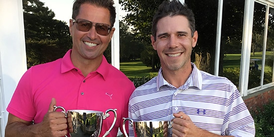 Pat DeBortoli and Kevin Silva<br>(CCNB photo)