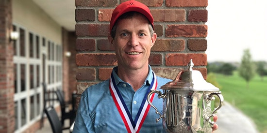 Patrick Duffy, the 2017 Nebraska Mid-Amateur champion<br>(NGA photo)