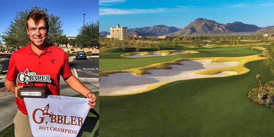 Simon Zach conquered the wind and the Sewailo Club on Wednesday<br>(Gobbler Amateur photo)