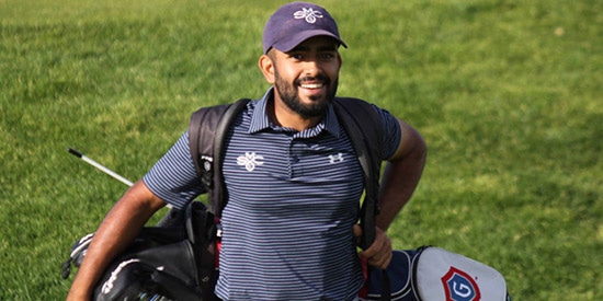 Pavan Sagoo's posted two more rounds in the 60s at BBH<br>(St. Mary's photo)