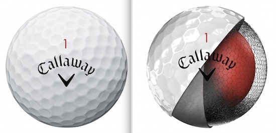 The new Chrome Soft ball features a new Graphene-infused core