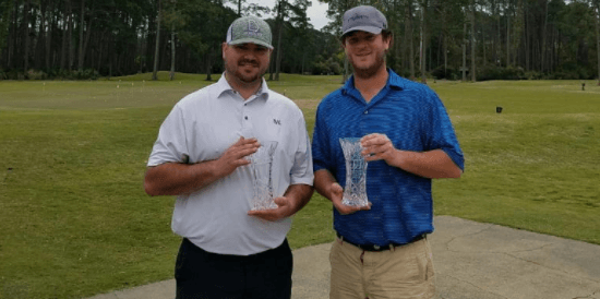 The winning duo of Chris Mangieri and Daniel Mobley <br>(GSGA Photo)