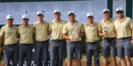 Vanderbilt has won three of their last four events <br>(Vanderbilt Athletics Photo)