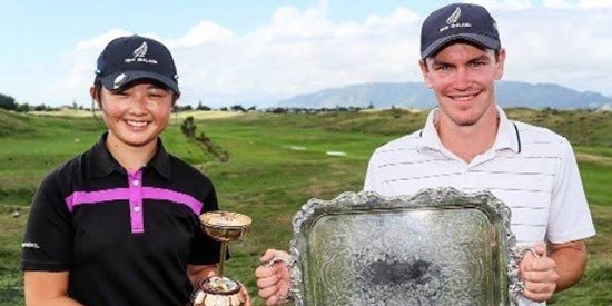 Kerry Mountcastle (R) and Juliana Hung (Stuff.co.nz photo)