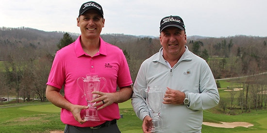 Sam O'Dell (L) and Pat Carter (WVGA photo)