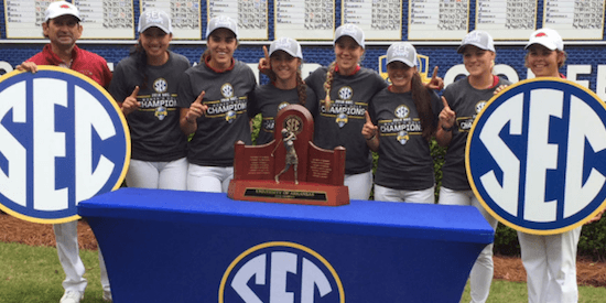 The history making Arkansas Razorbacks <br>(South Carolina Athletics Photo)