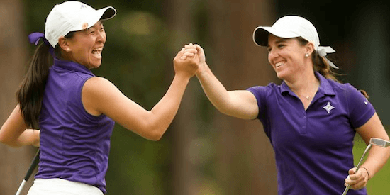 2017 champions Alice Chen and Taylor Totland were teammates at Furman <br>(USGA Photo)