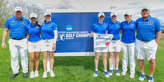 Duke advances to its 30th NCAA Championship (Duke photo)