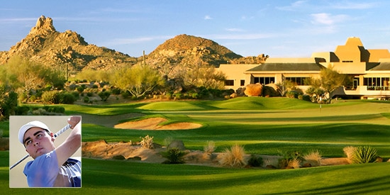 Ben Sigel got a big win at Troon North (Kansas Athletics/TNGC photo)