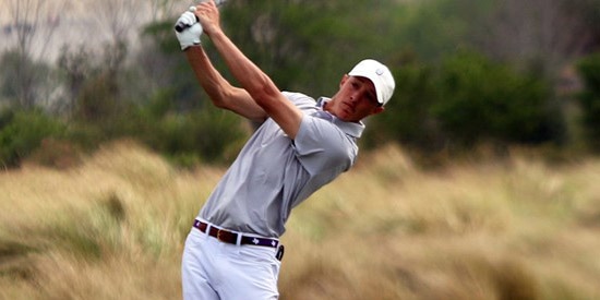 Jake Hendrix made a huge comeback at Lions GC (SFA Athletics photo)