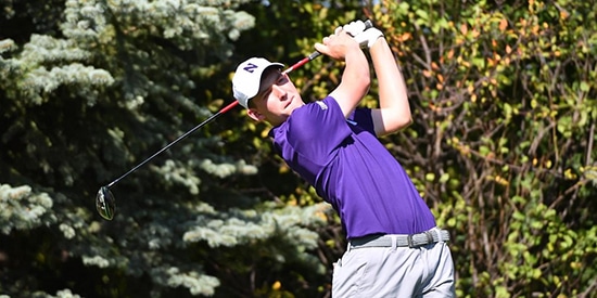 McIntosh makes ace, ties course record and leads Scottish Am