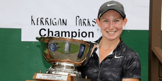 102 Michigan Women's Amateur winner Kerrigan Parks <br>(GAM Photo)