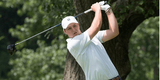 Jack Hall fired a 5-under 67 in the second round <br>(MGA Photo)