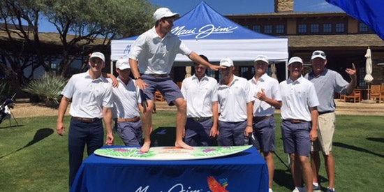 Georgia Tech rides the surfboard as Maui Jim champions (GaTech photo)