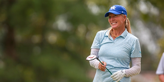 Corey Weworski at the U.s. Women's Mid-Am (USGA photo)