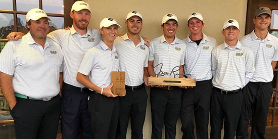 Alabama-Birmingham's winning team (UAB Athletics photo)
