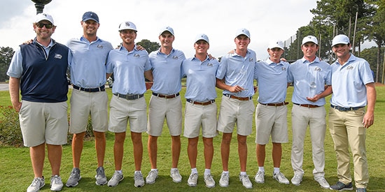 Georgia Southern's winning team (Georgia Southern Athletics photo)