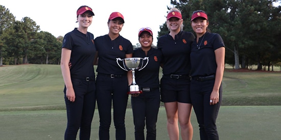 USC's winning team (USC Athletics photo)