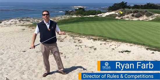 Ryan Farb has been in Pebble Beach for 11 years (YouTube screen shot)