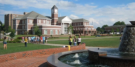 Lee University, the author's workplace (Pinterest photo)