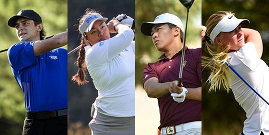 (L-R) Peter Kuest, Mariel Galdiano, Chun An Yu, Frida Kinhult