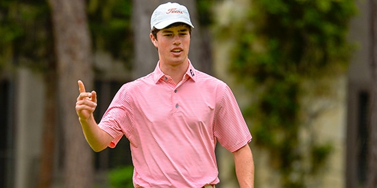Cole Hammer is the only freshman among the semifinalists (USGA photo)
