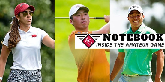 Annika winner Maria Fassi, Hogan winner Doug Ghim, Haskins winner Norman Xiong